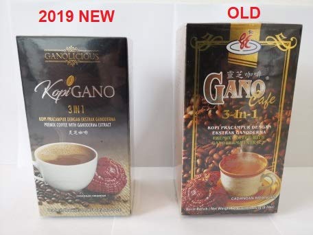 Gano Excel Ganocafe 3in1 Coffee 5 Box 75 Sac