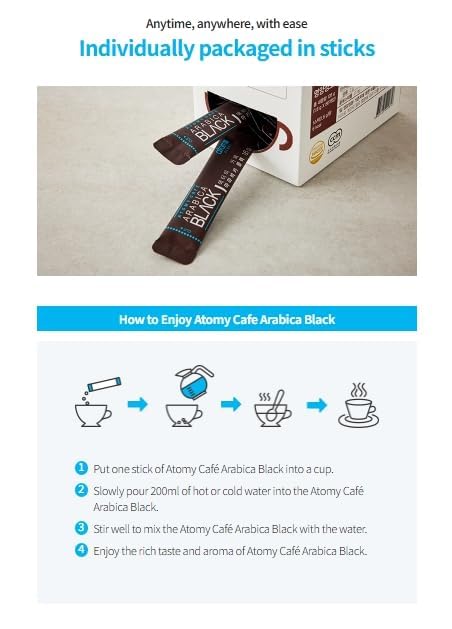 Atomy Arabica Black 70t [instant Coffee]