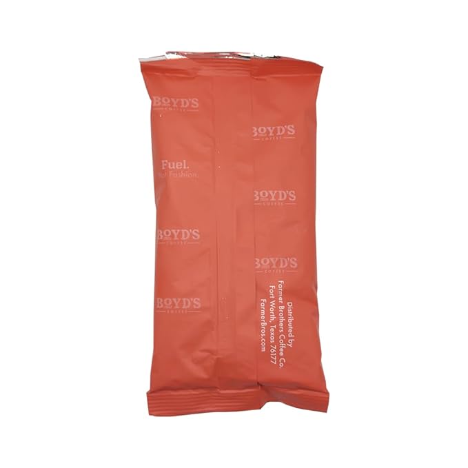 Boyd's French No. 6 Ground Coffee Dark Roast 5 Pack (2.5 oz Each) – 12.5 oz Total – Same Great Coffee Different Package – Bold &amp Smoky Flavor