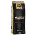 Royal Caffé Italian Coffee Beans – Crema Medium Dark Roast 50% Arabica Robusta Blend Hazelnut Notes Whole Bean Freshly Roasted Gourmet Coffee 2.2 Pounds (1000 Grams) Made in Italy