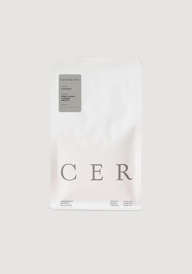 Ceremony Coffee Roasters - House Coffees Roast Variety Pack - Specialty Whole Bean Antithesis Synthesis &amp Thesis Blends- 3 x 12oz bags (Whole Bean)