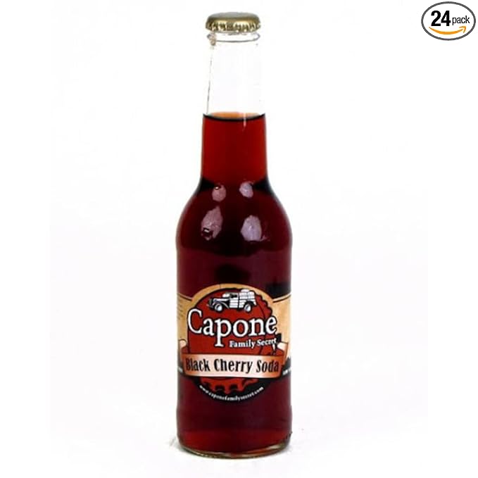 Capone Black Cherry - 12 oz (12 Glass Bottles) 24 Pack SKU