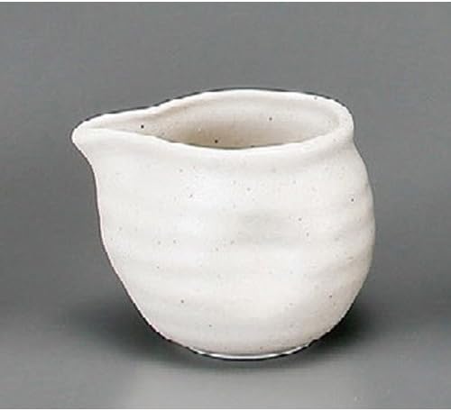 Dressing Powdered Glaze Deformed Juice Mini 3.5 x 3.0 inches (90 x 75 x 70 mm) 7.5 fl oz (210 cc) Japanese Tableware Ryokan Restaurant Commercial Use