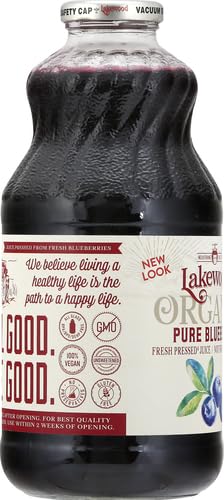 Lakewood Juice Blueberry Organic 32 oz