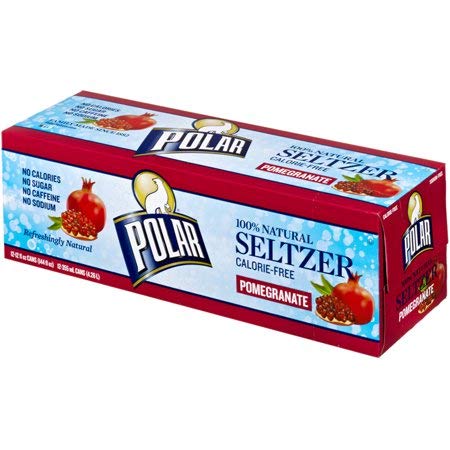 Polar Seltzer Pomegranate 12 Oz 24 Pack24