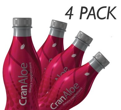 4 Pack Ardyss Cran Aloe Supplement Juice 750 ML