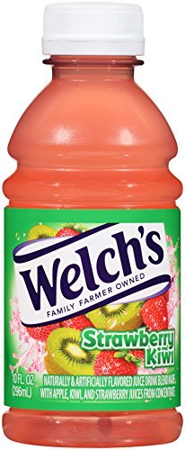 Welch's Strawberry Kiwi Drink 10-Ounce Bottles (Pack of 18)