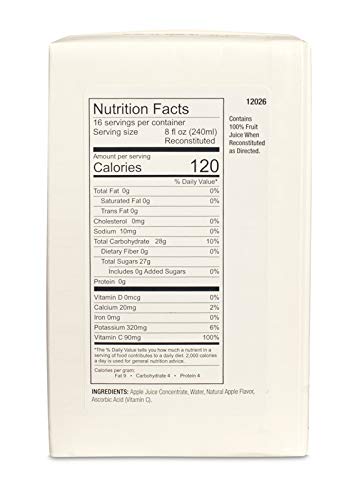 Orchard Splash Apple 100% Juice Based Concentrate 25oz (12 Cartons per Case)