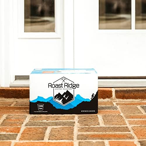 Roast Ridge Single Serve Coffee Pods for Keurig K-Cup Brewers Variety Pack Medium Roast 100 Count (20 each: Blueberry Cobbler Chocolate Hazelnut Salted Caramel Cinnamon Swirl Chocolate Mocha)