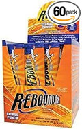 Rebound fx Sports Energy Drink Mix Citrus Punch - 30 Stick Packs - 2 Pack