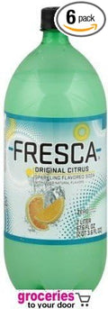 Fresca Original Citrus Soda 2-Liter Bottle (Pack of 6)