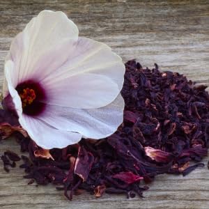 Dried Hibiscus Flowers 6 LB | Herbal Tea | Gluten Free Non GMO | Flor de Jamaica | Caffeine Free Tea | Agua fresca | Strong Flavor | Loose Leaf Tea for Hibiscus Tea | Dried Leaves