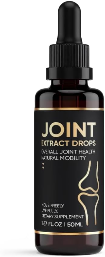 Herbal Joint Care Drops – Botanical Wellness Liquid for Joint Comfort &amp Mobility – Supports Flexibility Mobility &amp Everyday Comfort – 50 ml
