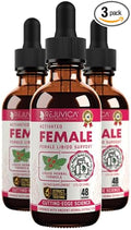 Rejuvica Health Activated Female - Advanced Female Libido Support Supplement - Liquid Delivery for Better Absorption - Maca Horny Goat Weed Damiana &amp More!