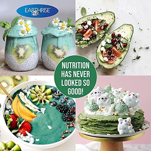 Earthrise Superfood 100% California Grown Spirulina 500mg Tablets (360 Count) Natural Premium Spirulina Vegan Gluten Free Keto Friendly Non -GMO High in Vitamins &amp Minerals