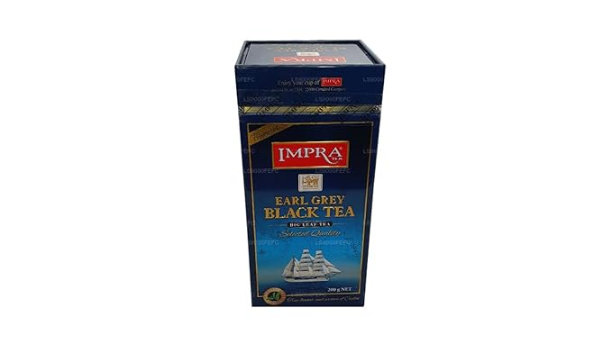 Impra Earl Grey Big Leaf (200g) Meatal Caddy