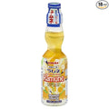 Kimura Ramune Japanese Marble Orange Soft Drink 6.76 Ounce Bottle