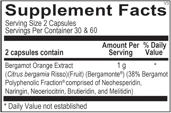 Ortho Bergamot BPF - 60 Capsules