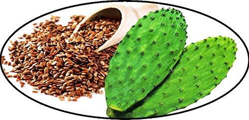 Nuestra Salud - Nopal Flax Linaza Plus Value Pack (3 bags) Colon Cleanse Fiber Flaxseed Original 454g