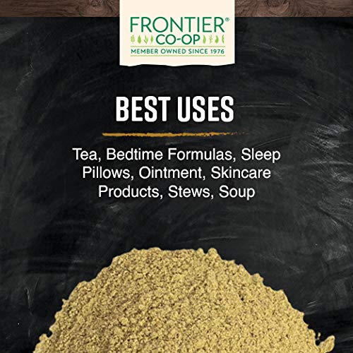 Frontier Co-op Organic Valerian Root Powder 1lb Bulk Bag - Natural Dried Valerian Root Powder - Ideal for Teas and Herbal Uses Kosher