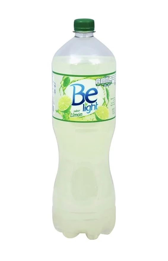 4 x be light limon flavored water zero calorie zero sugar