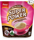 2-Pack / Malaysia Brand/Super Power 5 In 1 Premium Instant Coffee/With Herbal Extract of Kacip Fatimah &amp Collagen/Delicious Health Boost For Ladies/A Shot Of Collagen In Your Morning Coffee/20s x