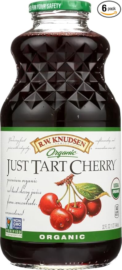 Knudsen Just Juice Tart Cherry 32 fl.oz (Pack of 6)