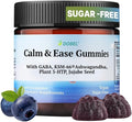 Dobel - Calm &amp Sleep Gummies for Adults | Calming Gummies with GABA 5-HTP &amp Ashwagandha KSM-66 Sugar-Free Vegan Bedtime Wind-Down Support Natural Blueberry Flavor - 60 Gummies