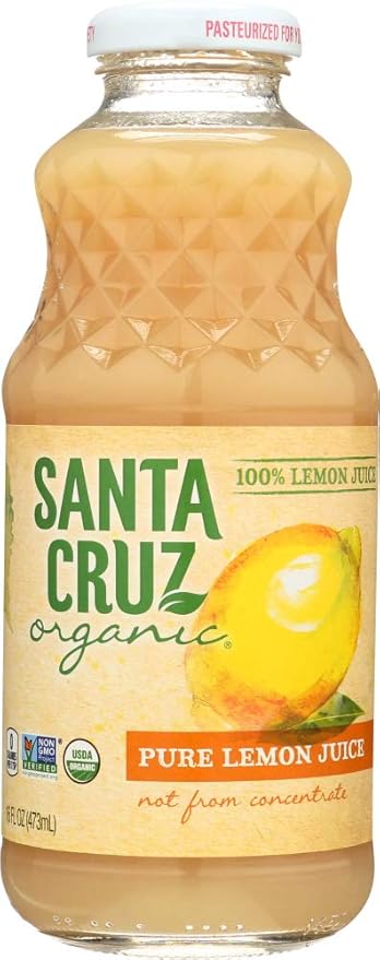 Santa Cruz Juice Lemon 100% Org