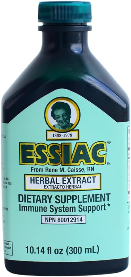 Essiac Original Herbal Liquid Extract – 10.14 fl oz Bottle | Powerful Antioxidant Blend to Help Promote Overall Health &amp Well-Being | Original Formula from 1922
