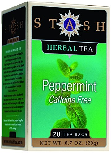 Stash Tea 29296- 6 Pack Stash Tea Peppermint Tea - 6x20 ct