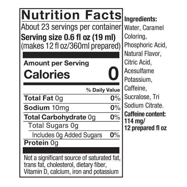 SodaStream Diet Cola 440ml Pack of 6