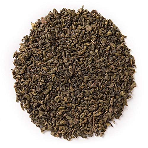 Komar Organics Gunpowder Green USDA Organic Green Tea 16Oz Loose Leaf Deep Smokey Flavor 1 LB Ideal for Energy Boost Antioxidants