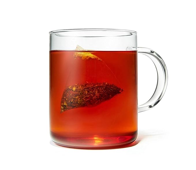 Paromi Cinnamon Chai Rooibos Organic Tea Signature Jar 15 Count (Pack of 6)