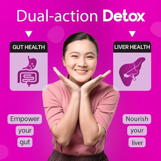 Liver Detox Supplement 30000mg Milk Thistle Extract Turmeric Artichoke &amp Glutathione – Supports Liver Health &amp Antioxidant Function – 60 Tablets