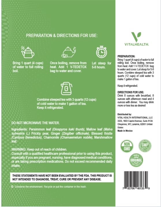 V-TE DETOXHERBAL TEA