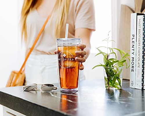Art of Tea | Apricot Escape - Caffeine Free | 50 Pyramid Tea Bag Sachets