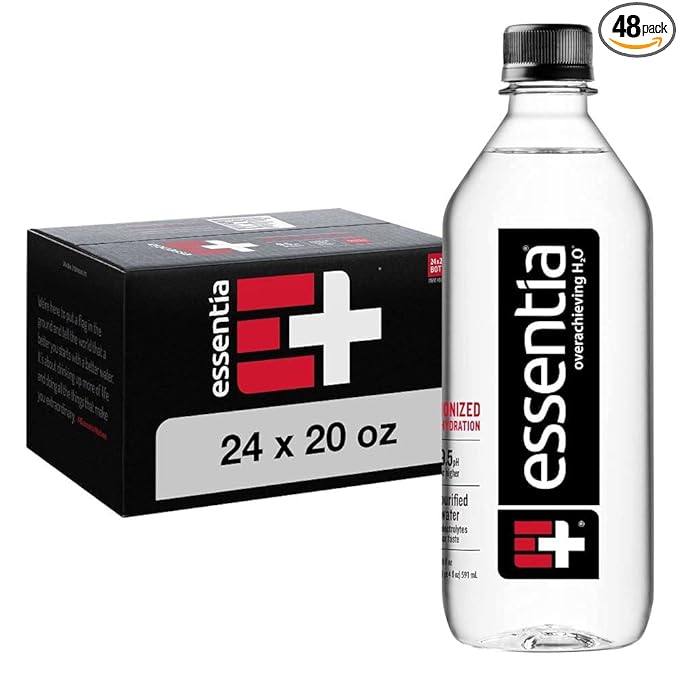 Essentia Water 20 Ounce Pack of 48 Bottles
