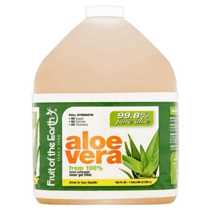 Fruit Of The Earth Aloe Vera 128 Fluid Ounce (3 Gallon)