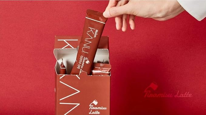 Maxim KANU Tiramisu Latte 48 Sticks (Pack of 2)
