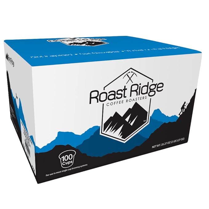 Roast Ridge Coffee 2.0 oz. Portion Pack Pre-Measured for Single Pot of Coffee Breakfast Blend 40 Pouches