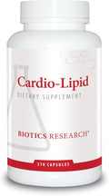 Biotics Research Cardio-Lipid™ - Professional-Grade Cardiovascular Support Formula - Featuring Red Yeast Rice Phytosterols Berberine Garlic &amp Delta-Tocopherol - Formulated with Mark Houston MD