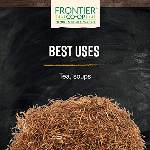 Frontier Co-op Cornsilk 1lb Bulk Bag | Cut and Sifted Dried Corn Silk Husk Herb | Pure and Natural | Ideal for Cornsilk Tea Soups and Herbal Uses Kosher