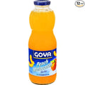 Goya Peach Nectar Juice 33.8 Ounce -- 12 per case.