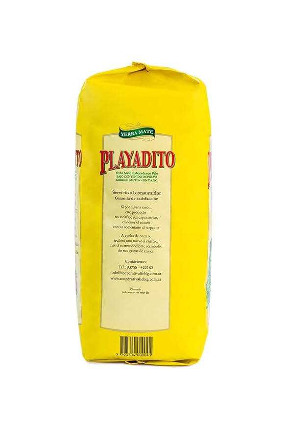 Yerba Mate Playadito 2000 Gr - 4.4 Lbs