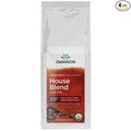 Swanson House Blend Whole Bean Organic Coffee - Medium 16 Ounce (1 lb) (454 g) Pkg