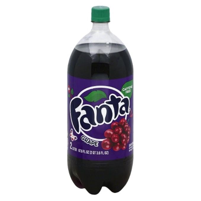 Fanta Grape Soda 2-Liter Bottle (Pack of 6)