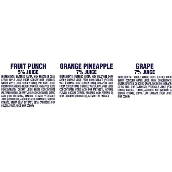 Fruit Juice Variety Pack 10 fl. oz. Bottles 24 Count ((1 pack))
