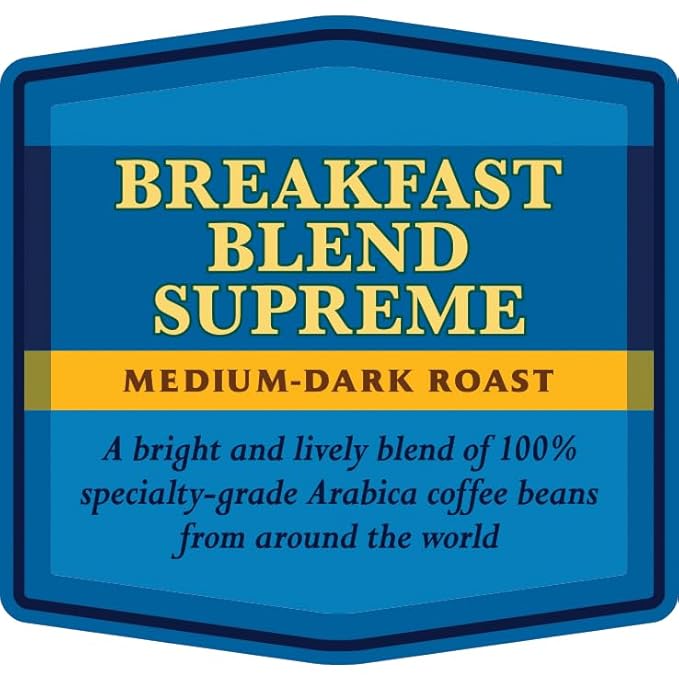 Community Coffee Private Reserve Breakfast Blend Supreme Whole Bean Coffee Medium Roast 32 Ounce Bag (Pack of 1)