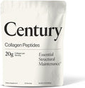 Century Structural Collagen Peptides Powder - 4 Patented Bioactive Peptides for Joint Bone &amp Tendon Repair - Grass Fed 20g Dose Unflavored (30 Servings)